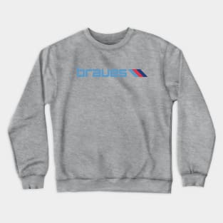 Bandwagon Braves Blue Crewneck Sweatshirt